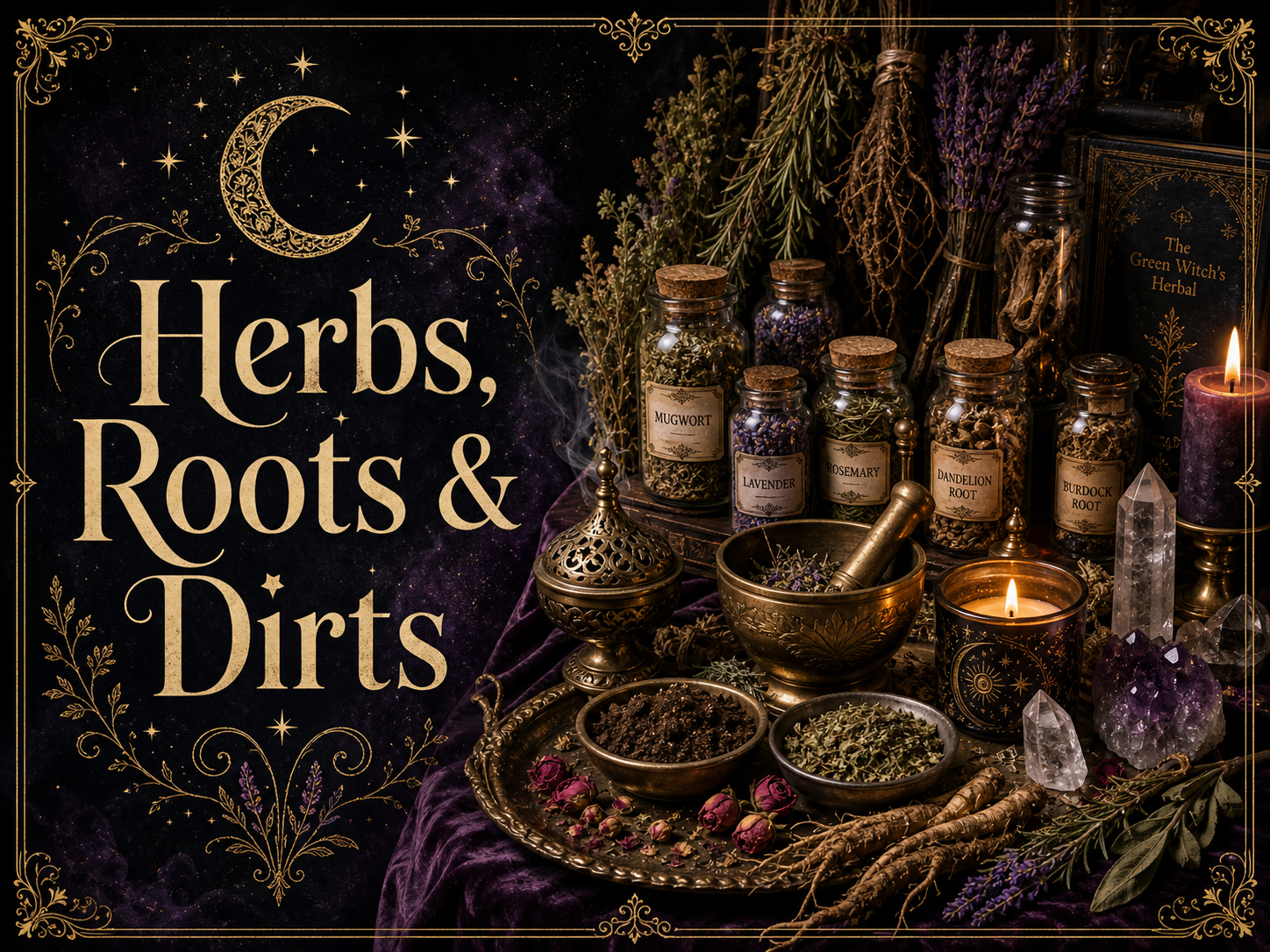 Herbs, Roots & Dirts