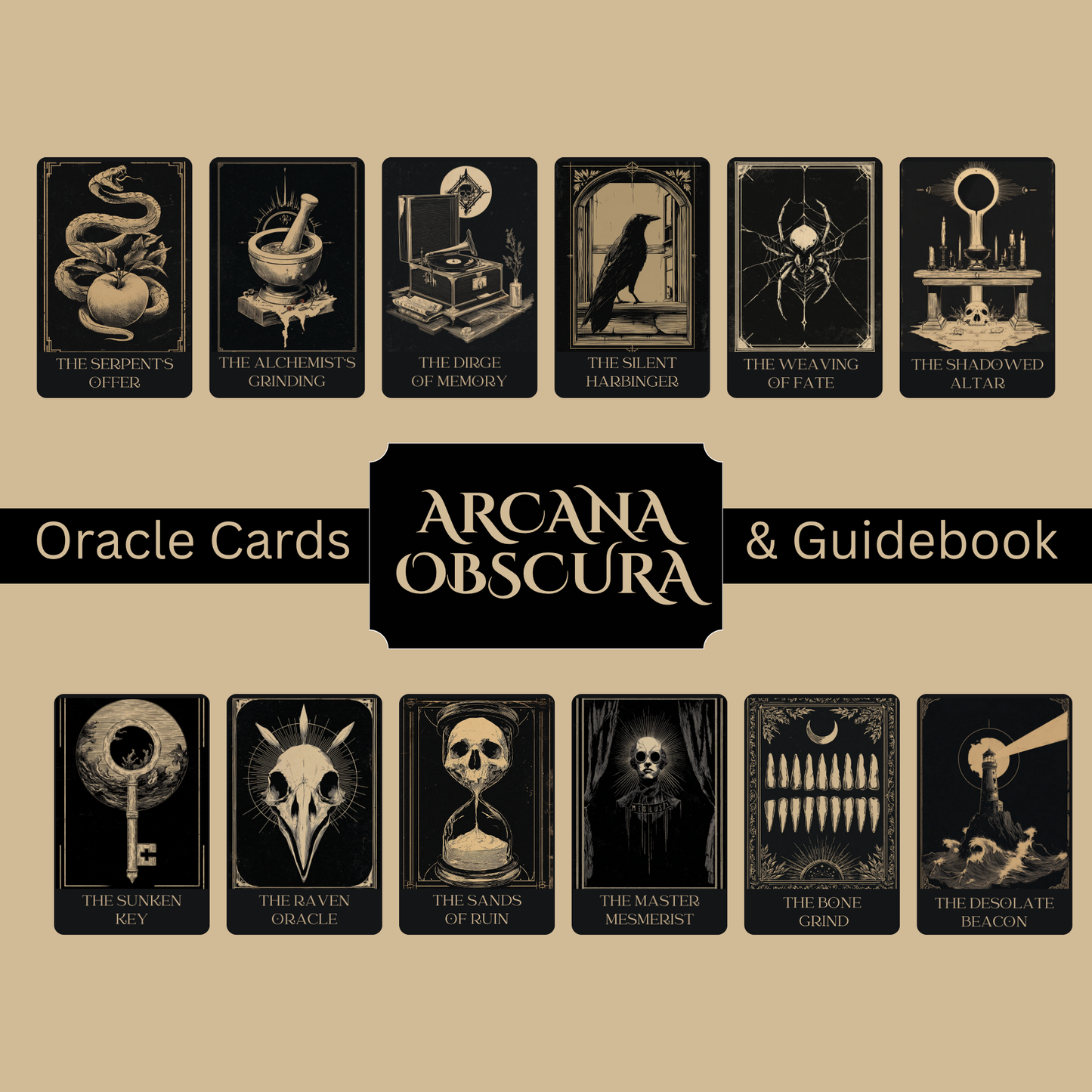 The Arcana Obscura Oracle Deck
