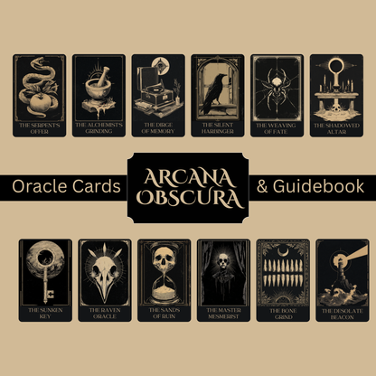 The Arcana Obscura Oracle Deck