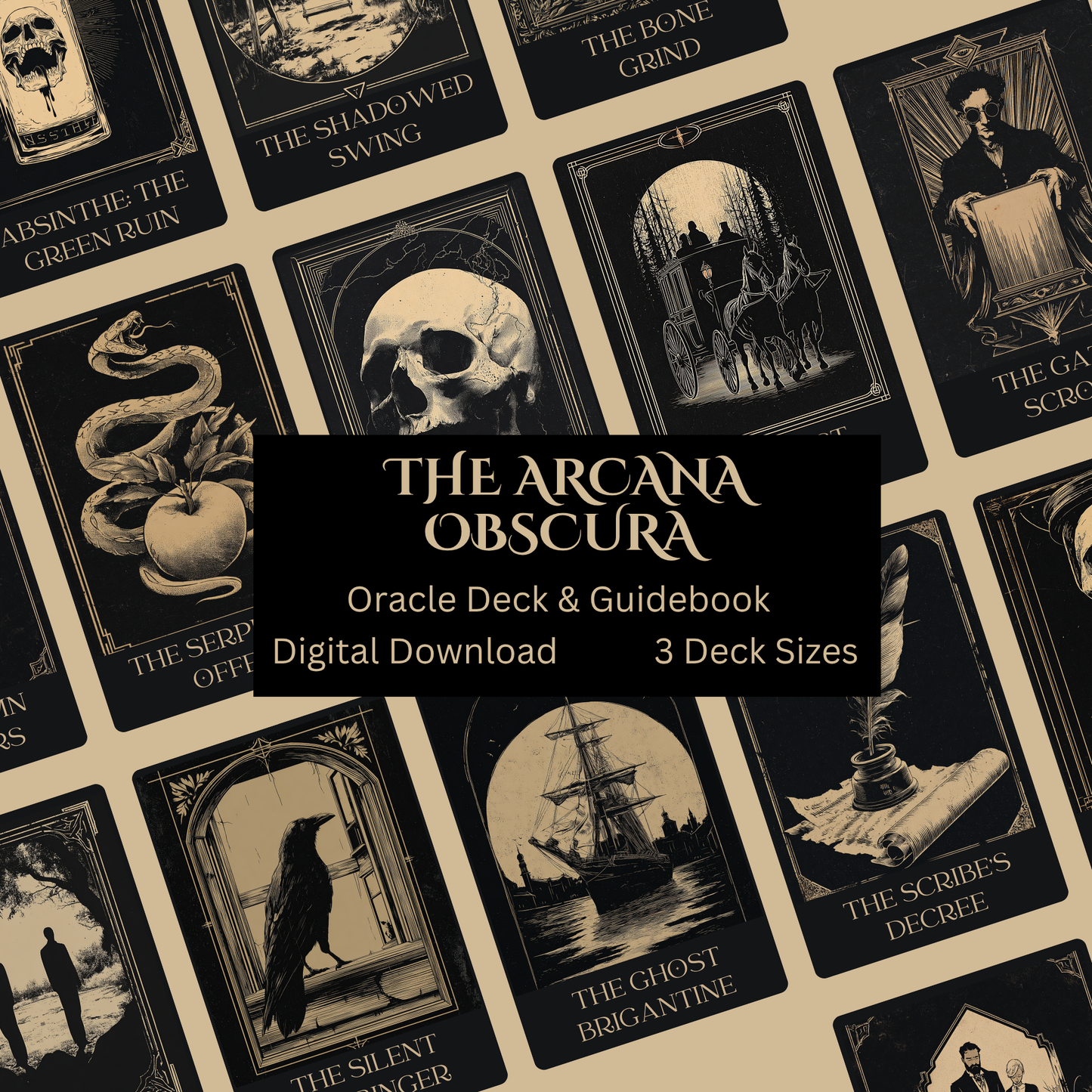 The Arcana Obscura Oracle Deck