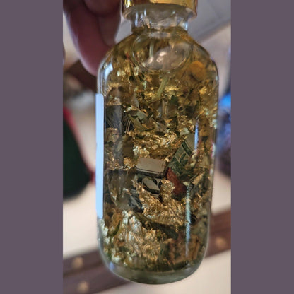 Fast Money Oil - Luxury Hoodoo Conjure Oil for Quick Cash & Prosperity