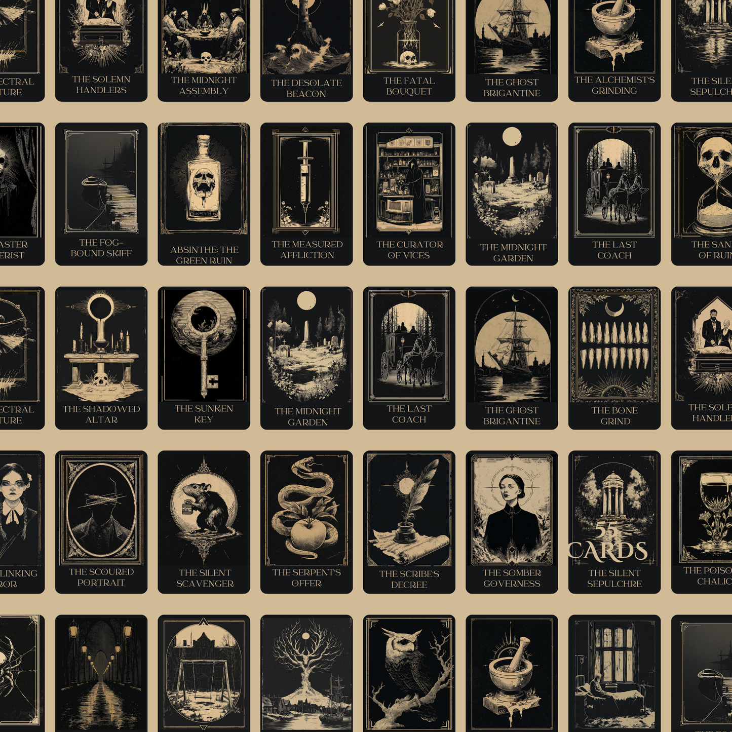 The Arcana Obscura Oracle Deck
