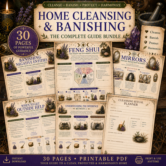 Home Cleansing & Banishing Bundle