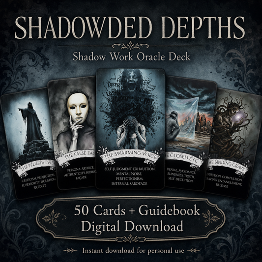 Shadowed Depths Oracle: A Shadow Work Oracle