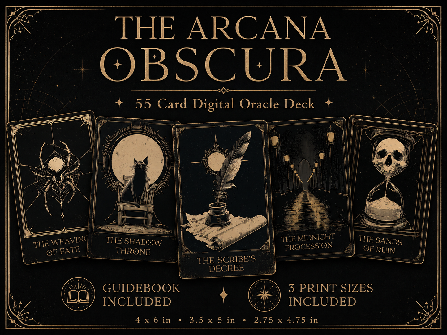 The Arcana Obscura Oracle Deck