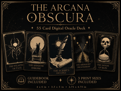 The Arcana Obscura Oracle Deck