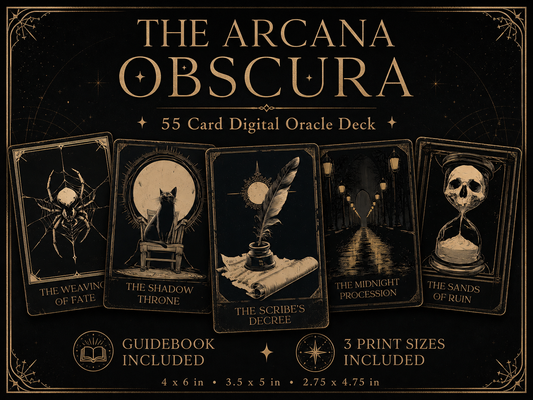The Arcana Obscura Oracle Deck