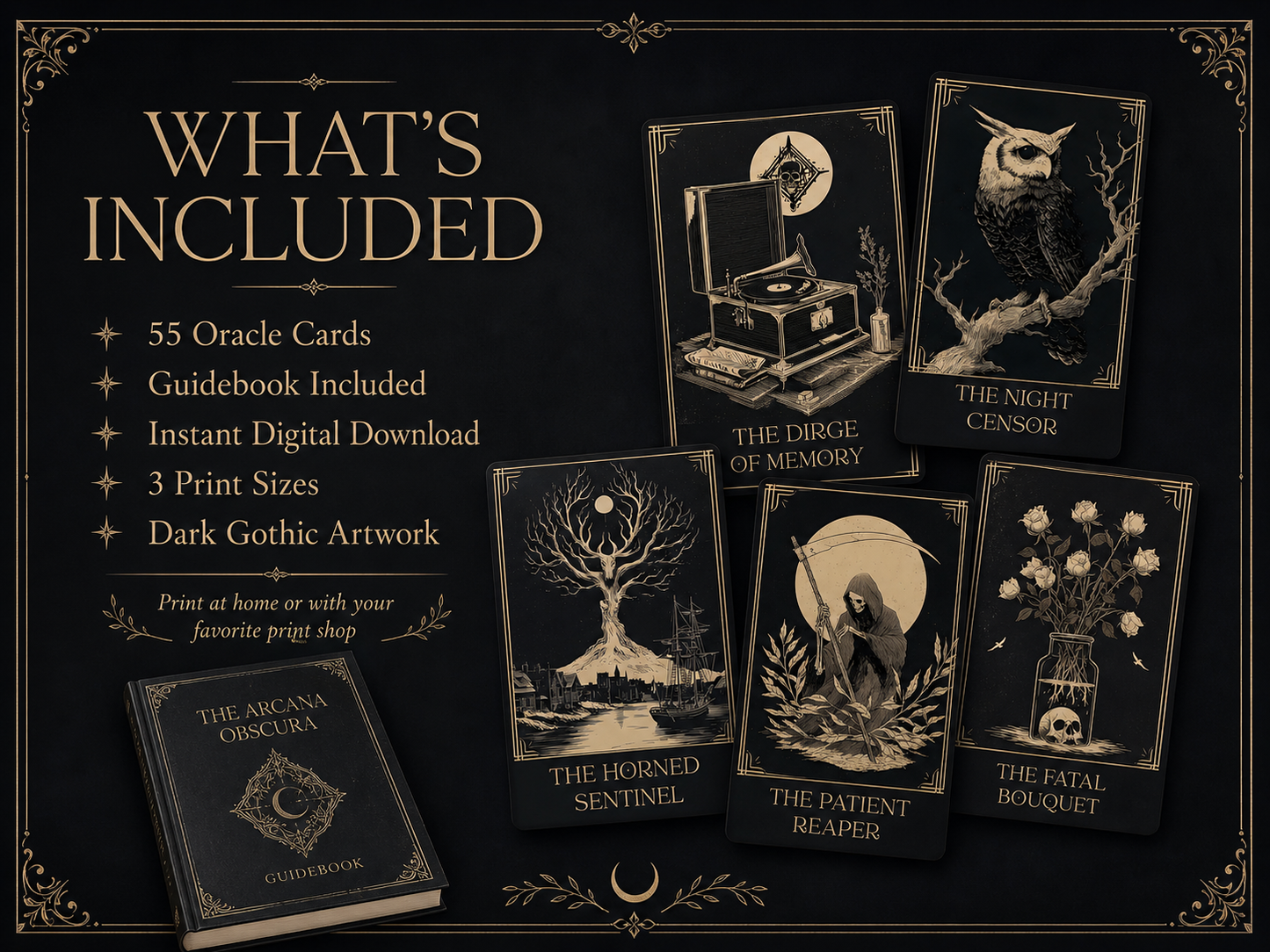 The Arcana Obscura Oracle Deck