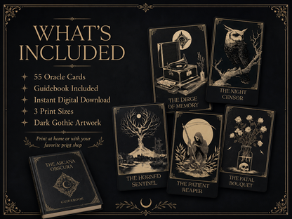 The Arcana Obscura Oracle Deck