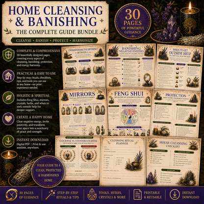 Home Cleansing & Banishing Bundle
