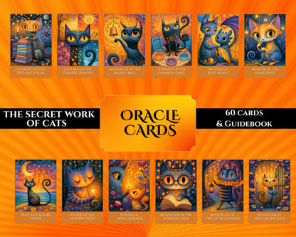 The Secret Life Of Cats Oracle Deck Digital Download