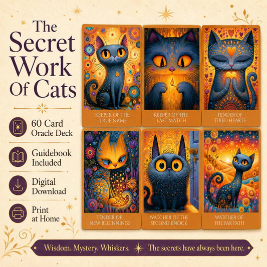 The Secret Life Of Cats Oracle Deck Digital Download